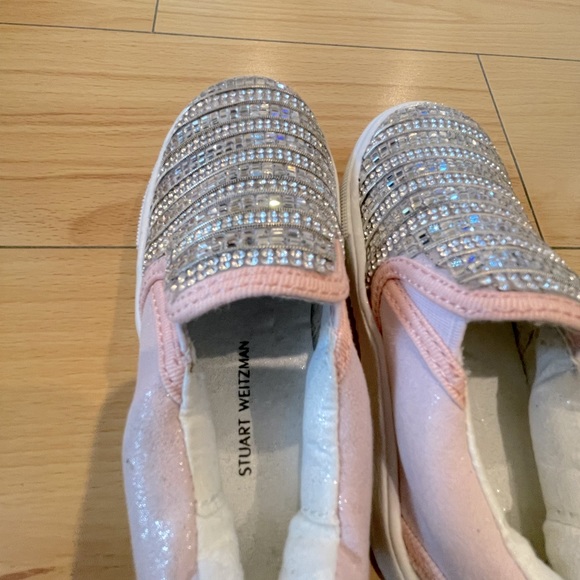 BRAND New Stuart Weitzman slip on for little girls - Picture 2 of 4